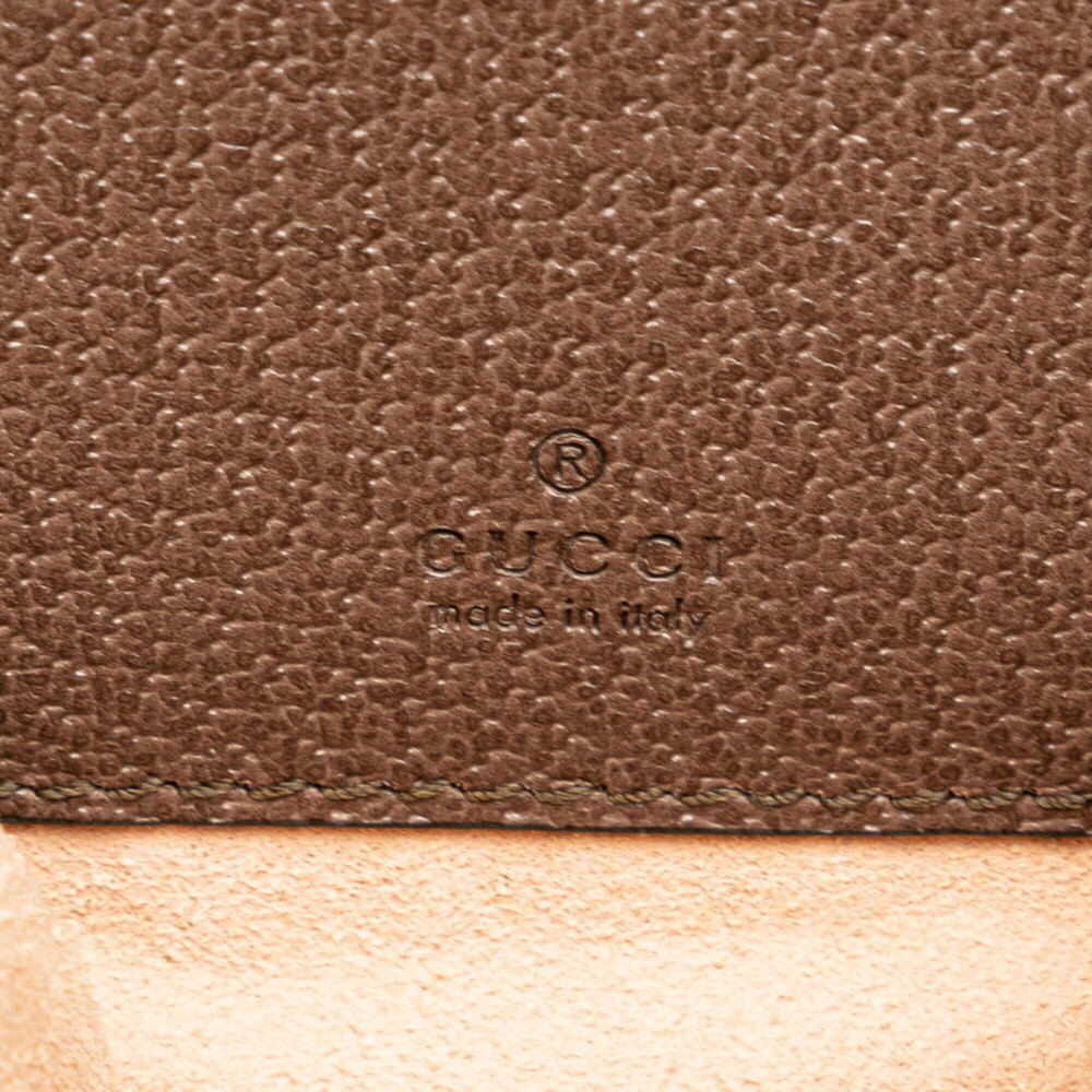 GUCCI Brown Leather Backpack - Picture 7 of 10